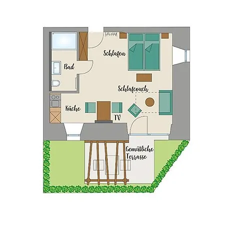 Gaestehaus Moenchswald アパート Wehlenberg