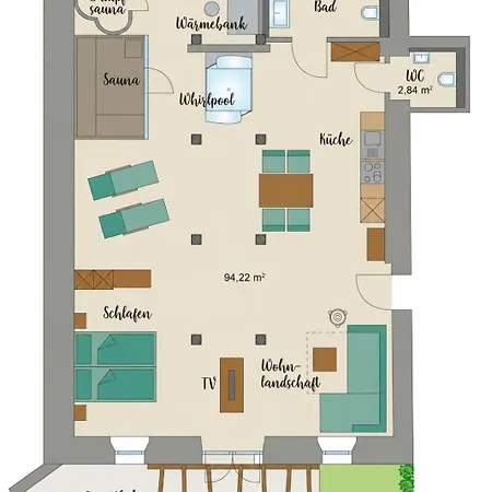 Privat Premium 117 Qm * Wehlenberg